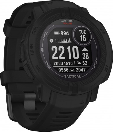 Смарт-часы Garmin Instinct 2 Solar - Tactical Edition Black (010-02627-13)