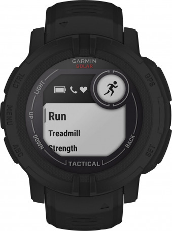 Смарт-часы Garmin Instinct 2 Solar - Tactical Edition Black (010-02627-13)  Фото №0