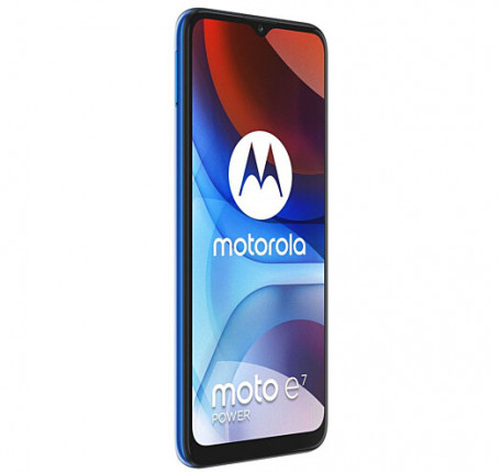 Смартфон Motorola E7 Power 4/64GB Tahiti Blue  Фото №0