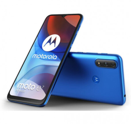 Смартфон Motorola E7 Power 4/64GB Tahiti Blue  Фото №3