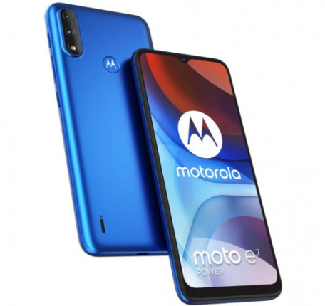 Смартфон Motorola E7 Power 4/64GB Tahiti Blue  Фото №4