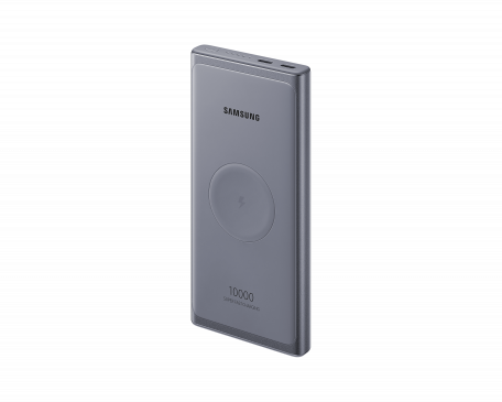 Внешний аккмулятор (павербанк) Samsung Wireless 10000 mAh Grey (EB-U3300XJEGEU)