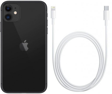 Смартфон Apple iPhone 11 128GB Black (MWLE2)  Фото №3