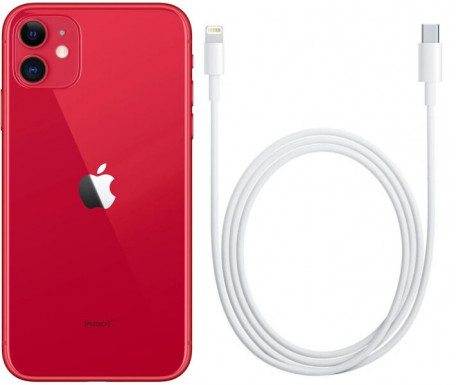 Смартфон Apple iPhone 11 128GB Product Red (MWLG2)  Фото №2