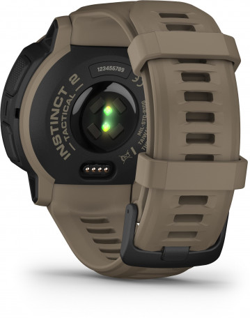 Смарт-часы Garmin Instinct 2 Solar - Tactical Edition Coyote Tan (010-02627-14)  Фото №4