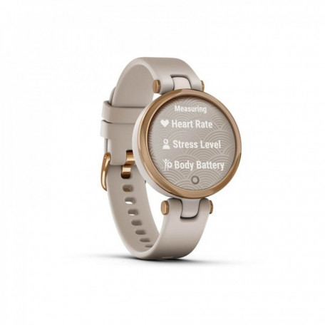 Смарт-часы Garmin Lily Rose Gold Bezel with Light Sand Case and Silicone Band (010-02384-11)  Фото №3