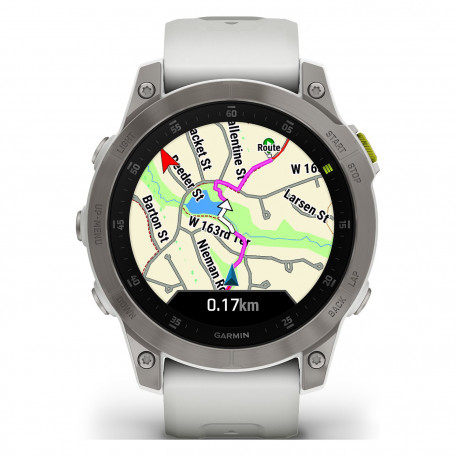 Смарт-часы Garmin Epix (Gen 2) Sapphire - White Titanium (010-02582-20/21)  Фото №0