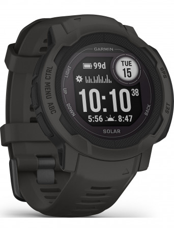 Смарт-часы Garmin Instinct 2 Solar Graphite (010-02627-10)  Фото №2