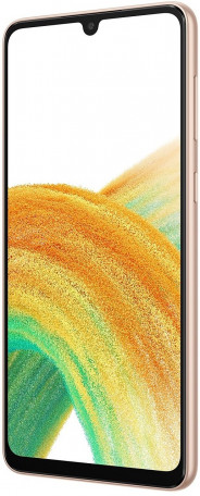 Смартфон Samsung Galaxy A33 5G 6/128GB Peach (SM-A336BZOG)  Фото №4