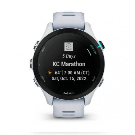 Смарт-годинник Garmin Forerunner 255S Music Whitestone (010-02641-23/33)  Фото №3