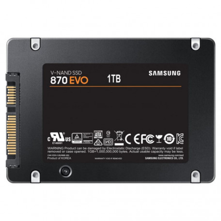 SSD накопитель Samsung 870 EVO 1 TB (MZ-77E1T0BW)  Фото №2