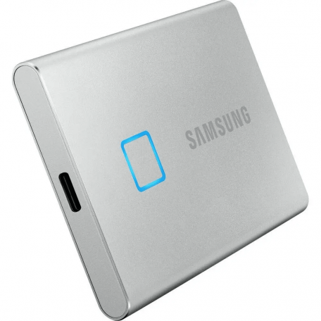 SSD накопичувач Samsung T7 Touch 2 TB Silver (MU-PC2T0S/WW)  Фото №0