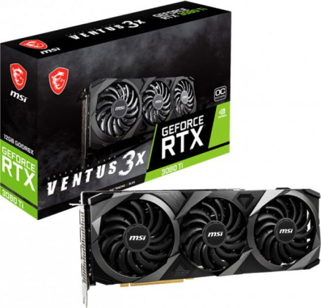 Відеокарта MSI GeForce RTX 3080 Ti VENTUS 3X 12G OC