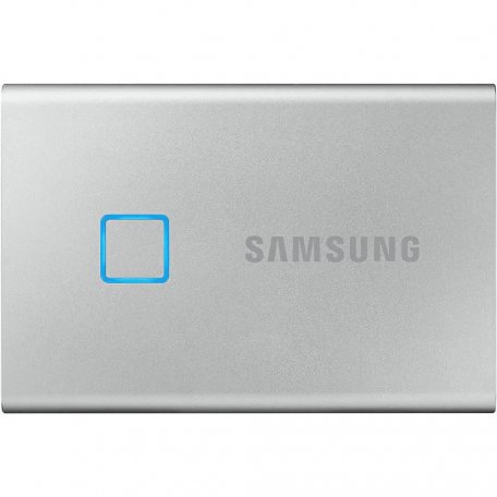 SSD накопитель Samsung T7 Touch 500 GB Silver (MU-PC500S/WW)  Фото №2