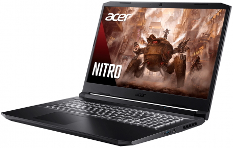 Ноутбук ACER Nitro 5 AN517-41-R6TY Shale Black (NH.QBGEU.008)  Фото №1