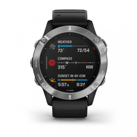 Спортивные часы Garmin Fenix 6 Silver (010-02158-00)  Фото №4