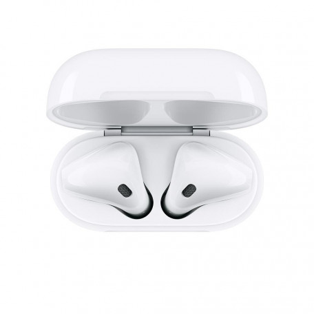 Навушники TWS ( &quot;повністю бездротові&quot;) Apple AirPods with Wireless Charging Case (MRXJ2)  Фото №2