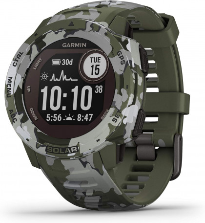 Смарт-часы Garmin Instinct Solar Lichen Camo (010-02293-06/010-02293-16)  Фото №0