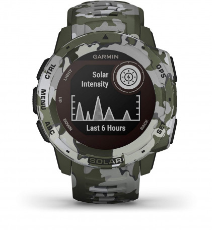 Смарт-часы Garmin Instinct Solar Lichen Camo (010-02293-06/010-02293-16)  Фото №1