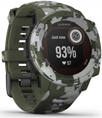 Смарт-часы Garmin Instinct Solar Lichen Camo (010-02293-06/010-02293-16)  Фото №2