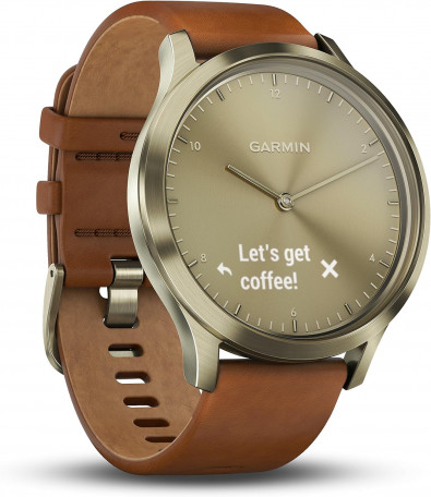 Смарт-часы Garmin Vivomove HR, E EU, Premium, Gold-Gold (010-01850-25)  Фото №2