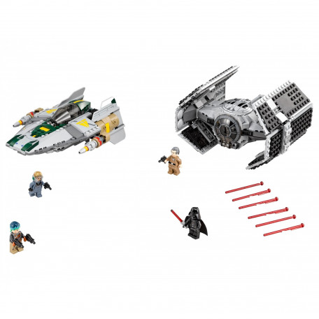 Блочный конструктор LEGO Star Wars Истребитель TIE Дарта Вейдера и истребитель A-Wing (75150)  Фото №1