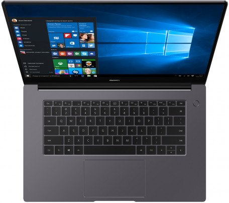 Ноутбук HUAWEI MateBook D 15 Space Grey (53011QQC)  Фото №1