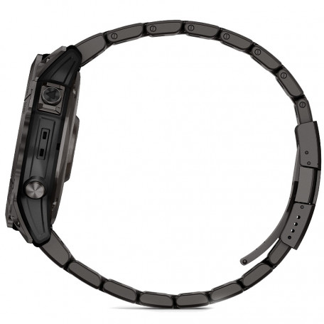 Смарт-годинник Garmin Fenix 7X Sapphire Solar C. Grey DLC Titanium w. Carbon Grey DLC Vented T. Band (010-02541-27)  Фото №4