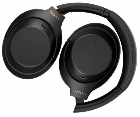 Наушники с микрофоном Sony WH-1000XM4 Black (WH1000XM4B)  Фото №3