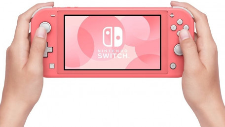 Портативная игровая приставка Nintendo Switch Lite Coral (045496453176)  Фото №1