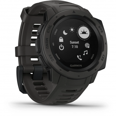 Смарт-годинник Garmin Instinct Graphite (010-02064-00)  Фото №0