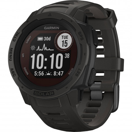 Смарт-часы Garmin Instinct Solar Graphite (010-02293-00)