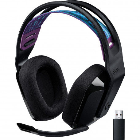 Наушники с микрофоном Logitech G535 Lightspeed Wireless Gaming Headset (981-000972)