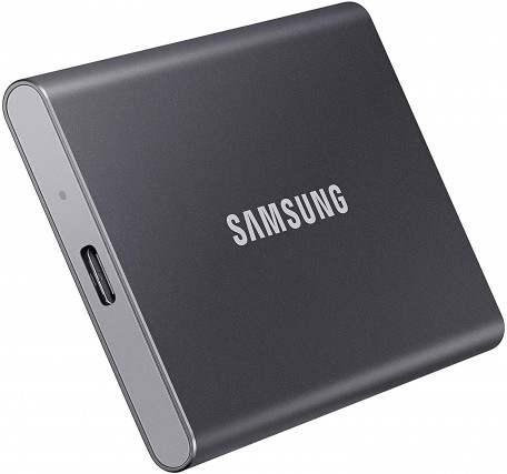 SSD накопичувач Samsung T7 2 TB Titan Gray (MU-PC2T0T/WW)  Фото №3