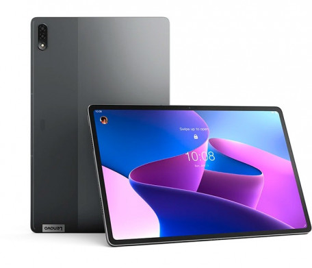 Планшет Lenovo Tab P12 Pro 8/256GB 5G Storm Grey + Pen (ZA9E0006)  Фото №1