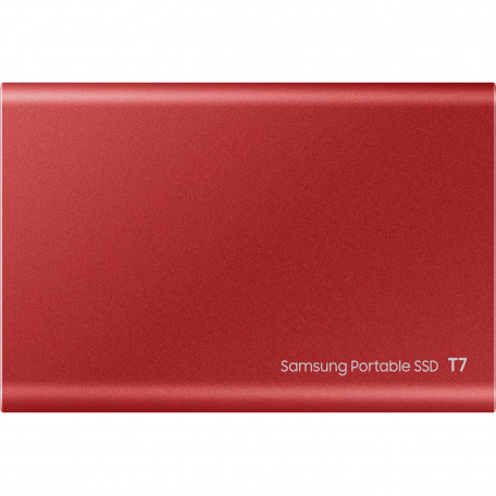 SSD накопичувач Samsung T7 1 TB Red (MU-PC1T0R/WW)  Фото №3