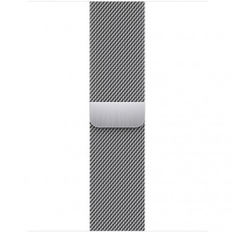 Смарт-годинник Apple Watch Series 8 GPS + Cellular 45mm Silver S. Steel Case w. Milanese Loop Silver (MNKG3/MNKJ3)  Фото №1