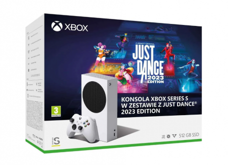 Стационарная игровая приставка Microsoft Xbox Series S 512 GB + Just Dance 2023  Фото №0