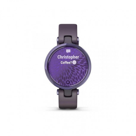 Смарт-годинник Garmin Lily Midnight Orchid Bezel with Deep Orchid Case and Silicone Band (010-02384-12)  Фото №0