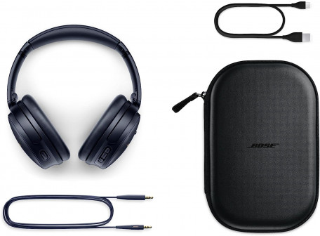 Наушники с микрофоном Bose QuietComfort 45 Midnight Blue (866724-0300)  Фото №2