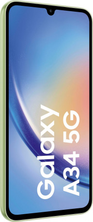 Смартфон Samsung Galaxy A34 5G 6/128GB Light Green (SM-A346ELGA)  Фото №1