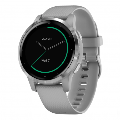 Смарт-часы Garmin vivoactive 4S Powder Gray/Silver (010-02172-03/010-02172-01)  Фото №2