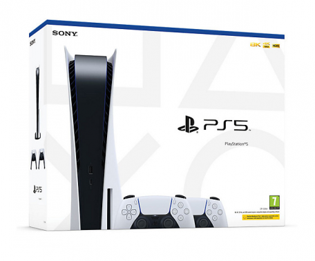 Стаціонарна ігрова приставка Sony PlayStation 5 825GB + DualSense Wireless Controller (PS71100003647)  Фото №2