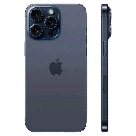 Смартфон Apple iPhone 15 Pro 256GB Blue Titanium (MTV63)  Фото №2