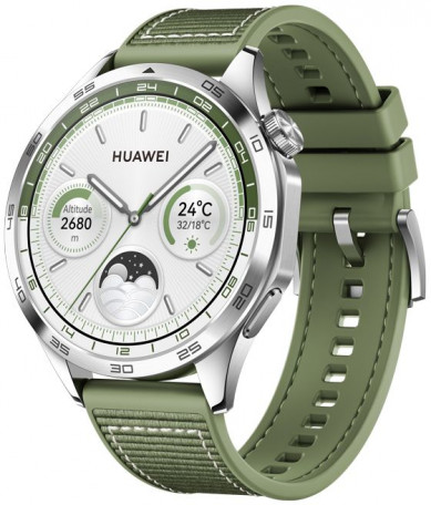 Смарт-часы HUAWEI Watch GT 4 46mm Green (55020BGV)  Фото №1