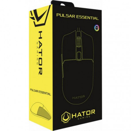 Мишка Hator Pulsar Essential Black (HTM-312)  Фото №4