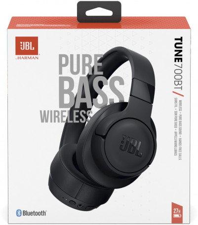 Наушники JBL 700BT, Black (JBLT700BTBLK)  Фото №2