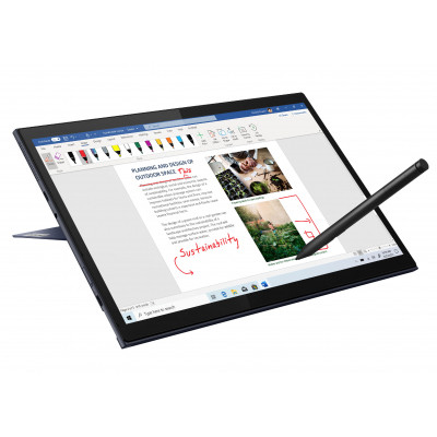 Планшет Lenovo Yoga Duet 7 13WQHD AG Touch/Intel i5-1135G7/8/256F/W10P/Grey (82MA004GRA)  Фото №4