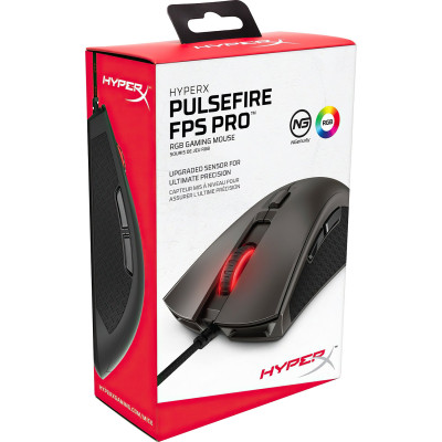 Мышка HyperX Pulsefire FPS Pro RGB USB Black (4P4F7AA)  Фото №5