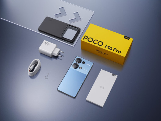 Смартфон Xiaomi Poco M6 Pro 8/256GB Blue (Global EU)  Фото №10